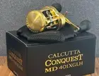 SHIMANO Baitcasting Reel 23 Calcutta Conquest MD 401XGLH (Left Handle)