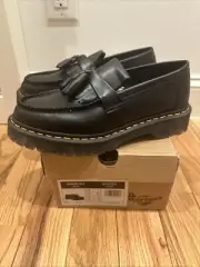 Size 9 - Dr Martens Adrian Bex Platform Loafers Black