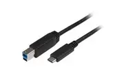 StarTech.com USB315CB2M USB 3.0 - 5Gbps USB-C to USB-B Cable - 2m M/M