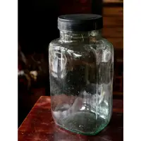 在飛比找蝦皮購物優惠-台灣 早期 玻璃罐 柑仔店 玻璃瓶 糖果罐 漬物 綠玻璃 氣