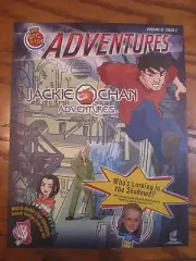 Burger King - Jackie Chan Adv. - Adventures Leaflet Vol. 12 Issue 2 - 2001