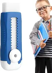Sliding Eraser - Aesthetic Large Correction Rubber for Pencil Writing and Drawing - Stationery Supplies for School Students
