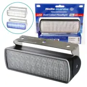 Hella Marine Sea Hawk-XL Dual Colour LED Floodlight White/Blue Spread - Black Ho