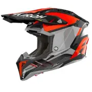 Aviator 3 Saber Orange Offroad Helmet