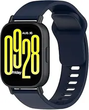 Gransho compatible with Xiaomi Redmi Watch 5 Lite/Redmi Watch5 Active Watch Band, Soft Silicone Slim Sport Replacement Wristband for Smart Watch NO250606