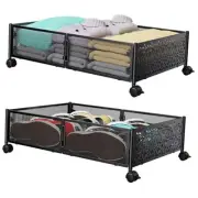 Under Bed Storage, Under the Bed Storage Containers with Wheels, Under Bed