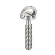 1/4" Stainless Steel Mounting Screw Adapter Slotted 1.18" Long for Camera Tripod