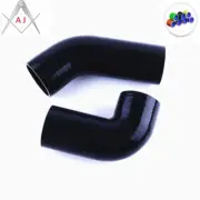 FOR MAZDA RX7 FC 13B 1.3L 13B-DEI S4 S5 1986-91 Silicone Intercooler Hose Black (for: Mazda)
