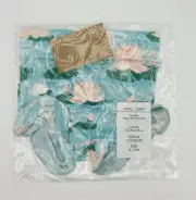 Angel Dear Baby Bloomers Diaper Cover Shorts Pink Lily Pads Flowers 6-12 Months