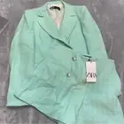 Zara blogger favorite tweed double breasted blazer and shorts set 21402
