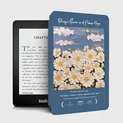 Case for Kindle Paperwhite 10th Generation 2018, Kindle Case with Waterproof Kindle Paperwhite E-Reader Case, e-Book-Reader-Covers with Auto Sleep/Wake for Kindle Paperwhite 10th Gen - Daisy