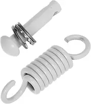 HIAKDOFT 1 Set Hammock Chair Spring Hanging Kit Heavy Duty Porch Swing Hardware with Vibration Dampening Springs Bearings for Comfort and Stability for Hanging Chairs Sandbags