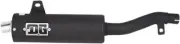 DG RCM II Utility Series Black Steel Slip-On Exhaust (051-3300)