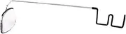 BIUDECO Cycling Eyeglass Mirror Adjustable Rear Mirror HD Blast Resistant Wide Angle Lightweight Vibration for Cycling Eyewear Fit for Safety