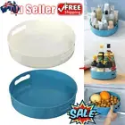 Kitchen Rotating Spice Condiment Storage Rack Bathroom Swivel Tray OrganizSW