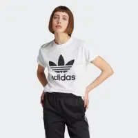 在飛比找momo購物網優惠-【adidas 愛迪達】運動服 短袖上衣 女上衣 TREFO