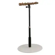 Adjustable Bird Perch Portable Detachable Parrot Play Stand compatible with Indoor Outdoor Traveling