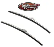 1966 Abarth 1150 TRICO Classic Wiper Blades 13" Silver Finish