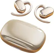 Open Ear Clip Wireless Earbuds - Open Ear Wireless Earbuds,Smart Long Battery Life Waterproof Earphone for Phones Women Men Home Travel Game Adults
