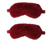 Plush Eye Mask Autumn And Winter Comfortable Skin-Friendly Artificial Silk Eye Mask Shading Sleep,Editor