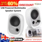 Edifier R12U WT Active USB Powered Multimedia Speaker System – Bass Reflex, 3.5M