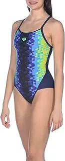 [arena] Women's Triangle Prism Superfly Back MaxLife One Piece Swimsuit