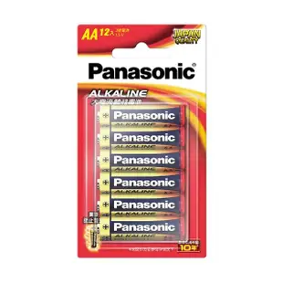 【Panasonic 國際牌】大電流鹼性電池(3號12入)