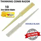 Professional Hairdressers Razor DB Comb Razor DIY Hair Cutting Thinning Trimmer