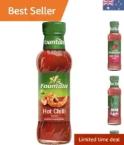 Hot Chilli Sauce Spicy Sauce Dipping and Marinade Sauces 250ml