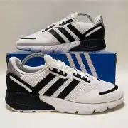 Adidas ZX 1K Boost Men's Shoes White Black Silver Athletic Sneakers FX6510- New