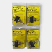Blue Sea Systems 4150 WeatherDeck Toggle Switch DPDT ON-OFF-ON **Lot of 4**
