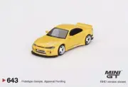 1:64 NISSAN SILVIA (S15) ROCKET BUNNY BRONZE YELLOW MINI GT 643