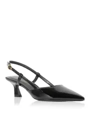 Stuart Weitzman Women's Vinnie 50 Slingback Kitten Heels
