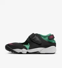 在飛比找Yahoo!奇摩拍賣優惠-Nike Wmns Air Rift 黑紅綠 忍者鞋 運動涼