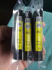 New Epson 702 Standard-Capacity Yellow Ink Cartridge, SINGLE