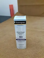 Neutrogena Ultra Sheer SPF 60 Face Serum Sunscreen Lotion 1.7oz