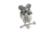 Rat Fink Ornament Harley Davidson Fender Knuckle Panhead Shovel Hood ED Roth
