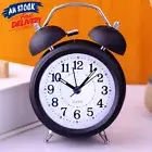 Analogue Battery Twin Bell Loud Alarm Clock Desk Clocks Bedside Retro Vintage
