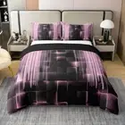 and Black Duvet Cover 100% Ombre Comforter Cover Set Geometry Bedding
