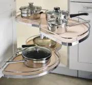 Hafele 541.32.145 LeMans II Set, for Blind Corner Cabinets Right With soft
