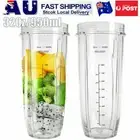 2PCS 32oz Cups Replacement for Nutri Ninja Blender Auto iQ 900w 1000w 1500w AU