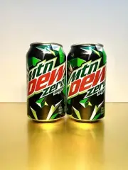 〽️ New Limited Edition Mountain Dew Zero Sugar Original Flavor (2 Cans)