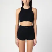 [Fear of God Essentials] Sporty black honeycomb tank top M Black