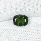 0.85 cts Best Deep Green Nice Natural Green Tourmaline - Cushion Cut...!!!!!!