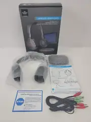 The Sharper Image 2010 Wireless Headphones TV Music PC SHP921