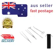 4 in 1 STAINLESS STEEL AQUARIUM AQUASCAPING TOOLS KIT For Fish Tank Maintenance