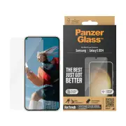 PanzerGlass Ultra-Wide Fit with EasyAligner Screen Protector for Samsung Galaxy S24