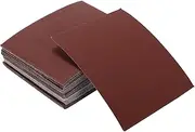 X AUTOHAUX Universal 4.49Inch x 5.51Inch 2000 Grit Sanding Discs Hook & Loop Sanding Sheets Aluminum Oxide 50 Pcs