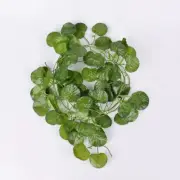 Green Ivy 210Cm LED Light String Leaf Artificial Wreath Hanging Plant Suitable f