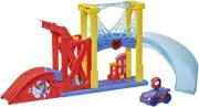 Marvel Spidey and His Amazing Friends Web Squad City Chase Playset Spiderman Fun